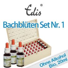 Edis Bio Bachblüten Set - alkoholfrei