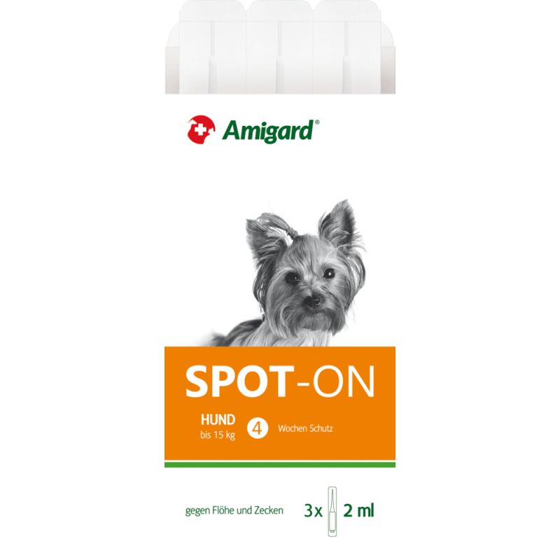 AMIGARD Spot-on Hund unter 15 kg