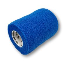 LisaCare - selbsthaftende Bandage - Pflaster 7,5 cm Blau
