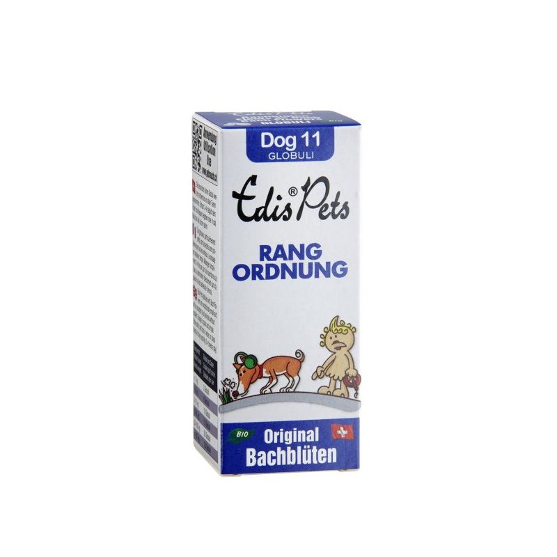 Edis Pets Bio Bachblüten für Hundefreunde  - Rangordnung (Globuli 20gr)