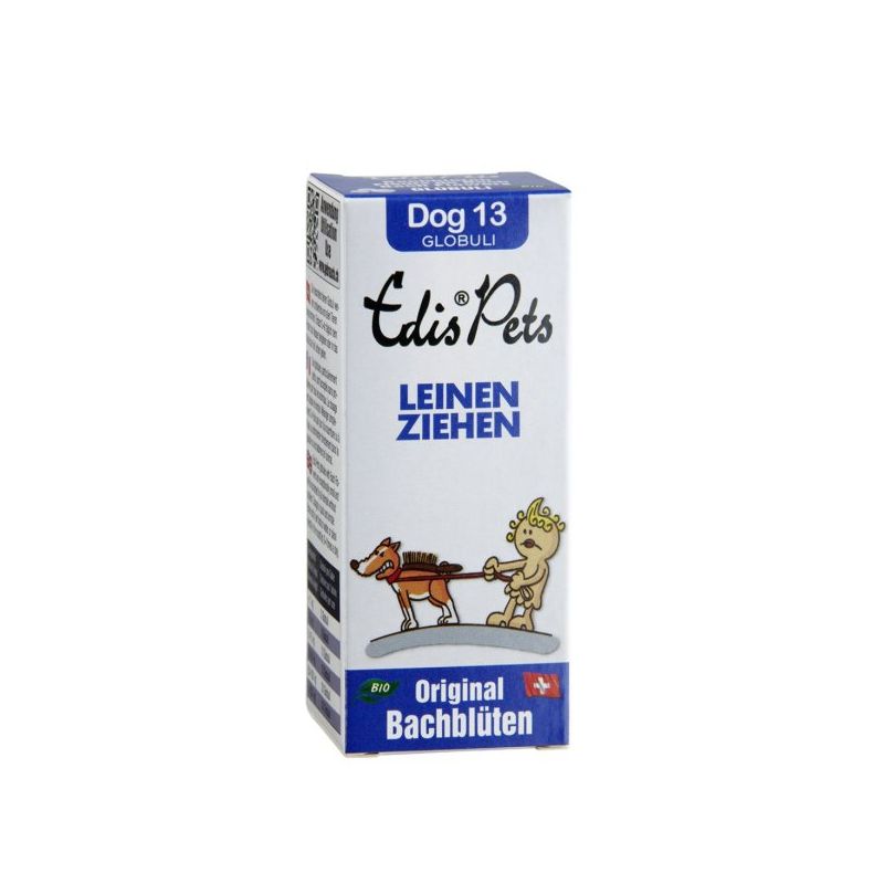 Edis Pets Bio Bachblüten für Hundefreunde  - Leinenziehen( Globuli 20gr)