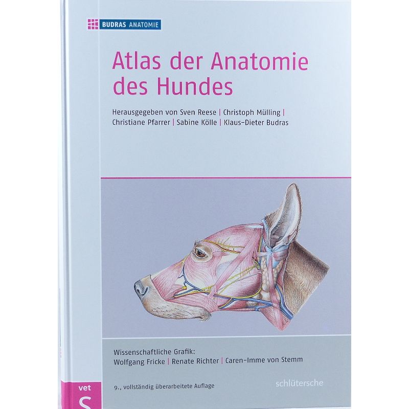 Atlas der Anatomie des Hundes, Resse/ Budras/Mülling/Pfarrer/Reese/Kölle